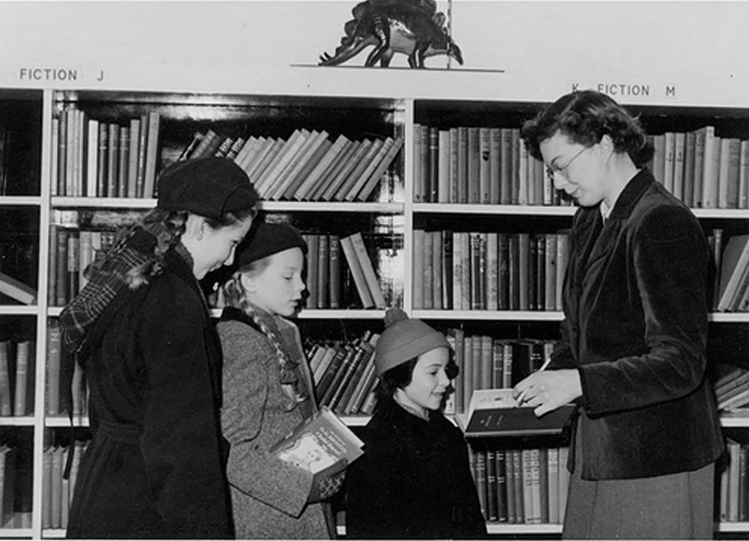 That's me, clutching a book